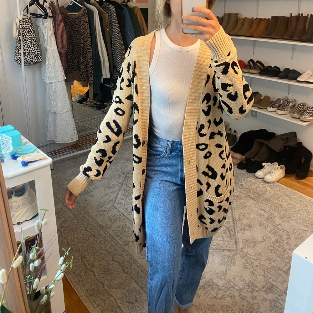 Oversized cardigan